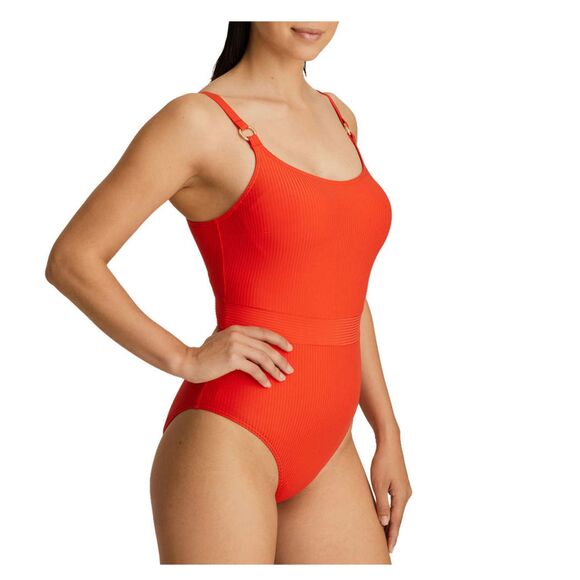 PrimaDonna Swim Sahara Padded One Piece Wireless Swimsuit in Red Pepper - Picture 2 of 15